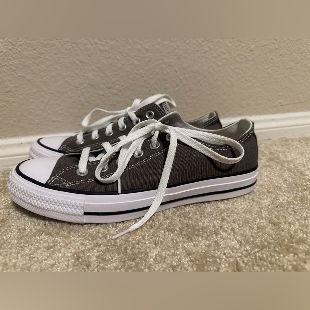 Converse Gray and White Sneakers
